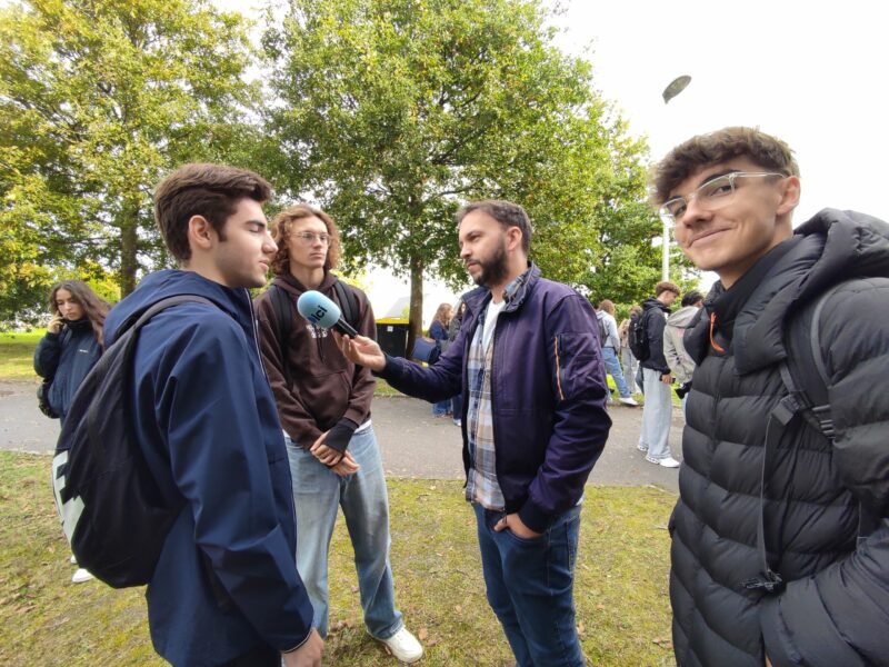 Les 1ères 1 et 4 au rendez-vous des étudiants du Cotentin