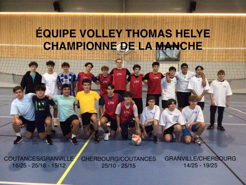 Résultats comité MANCHE VOLLEY UGSEL